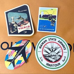 NEW Louis Vuitton Airline Labels